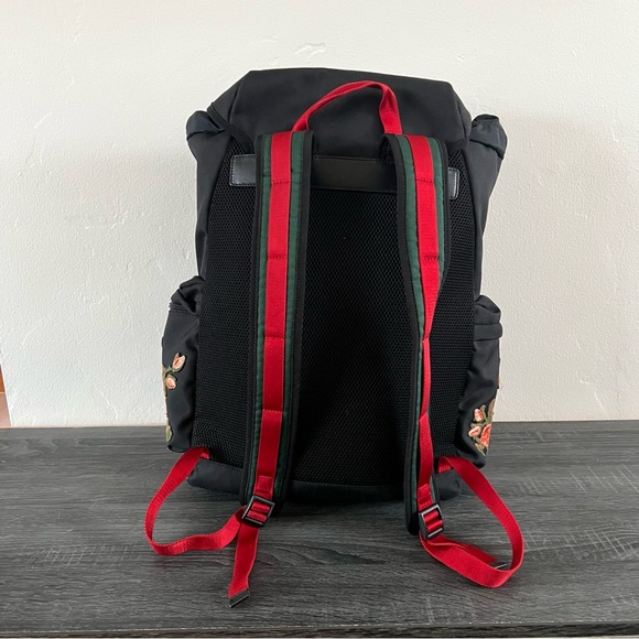 Gucci L'Aveugle Par Amour Embroidered Tech Pack Backpack - Picture 10 of 13